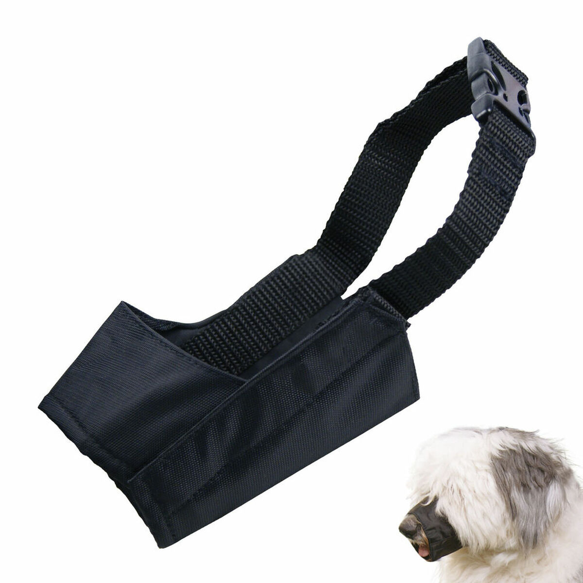 Bozal Gloria Negro Nylon Talla 2 (14 cm) - Vista 3
