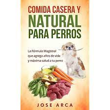 Preparación de recetas de comida casera para perros